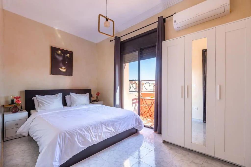 Gueliz, Plaza, Zara Apartment Marrakesh Bagian luar foto